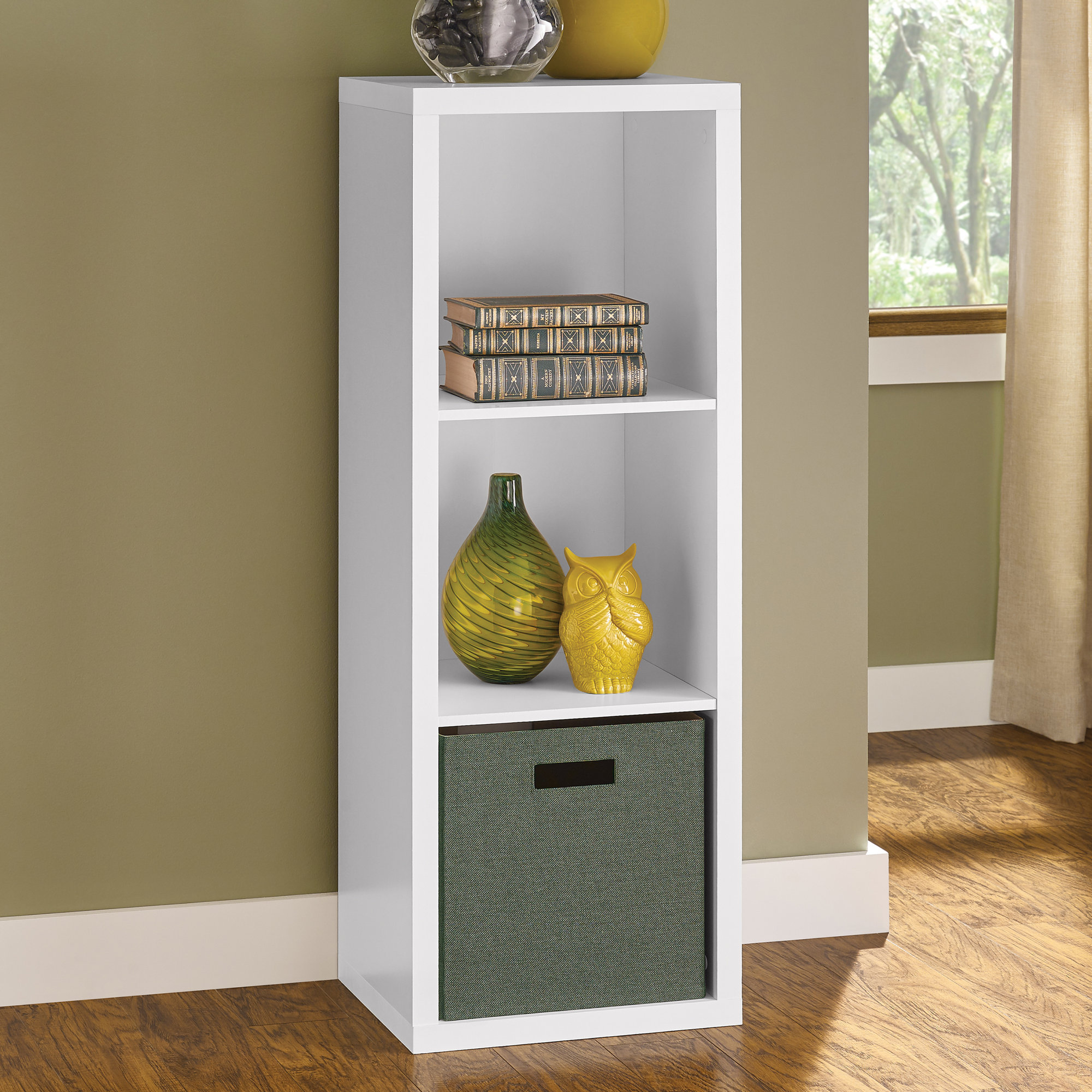 ClosetMaid Decorative Storage 43" Cube Unit Bookcase & Reviews Wayfair